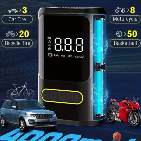 Smart Portable Electric Air Pump