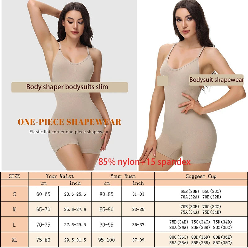 Criss Cross Backless Bodysuits Shapewear